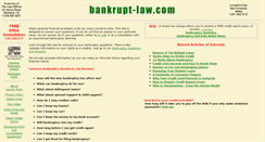 Desktop Screenshot of bankrupt-law.com